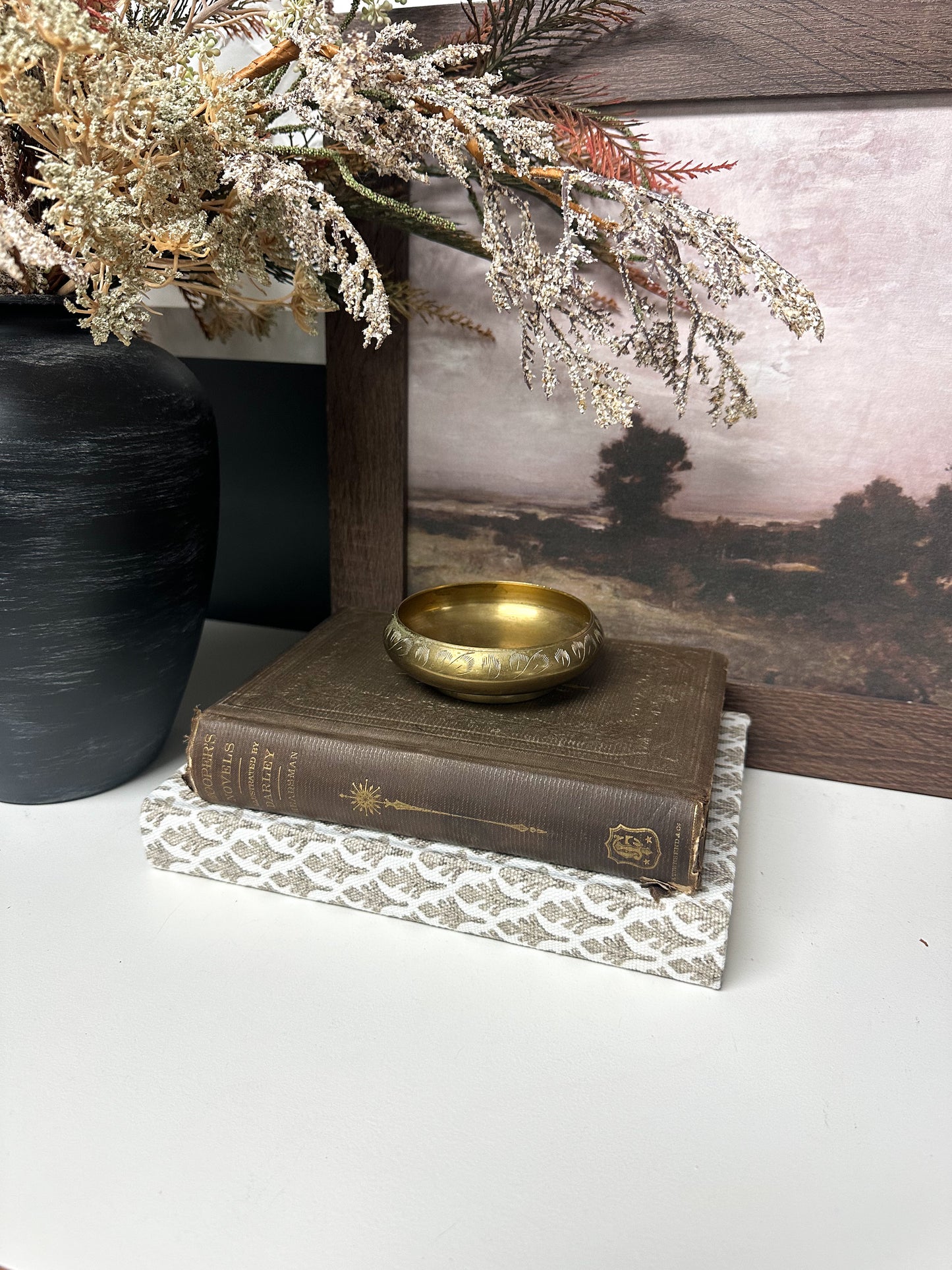 Brown Vintage Book Set