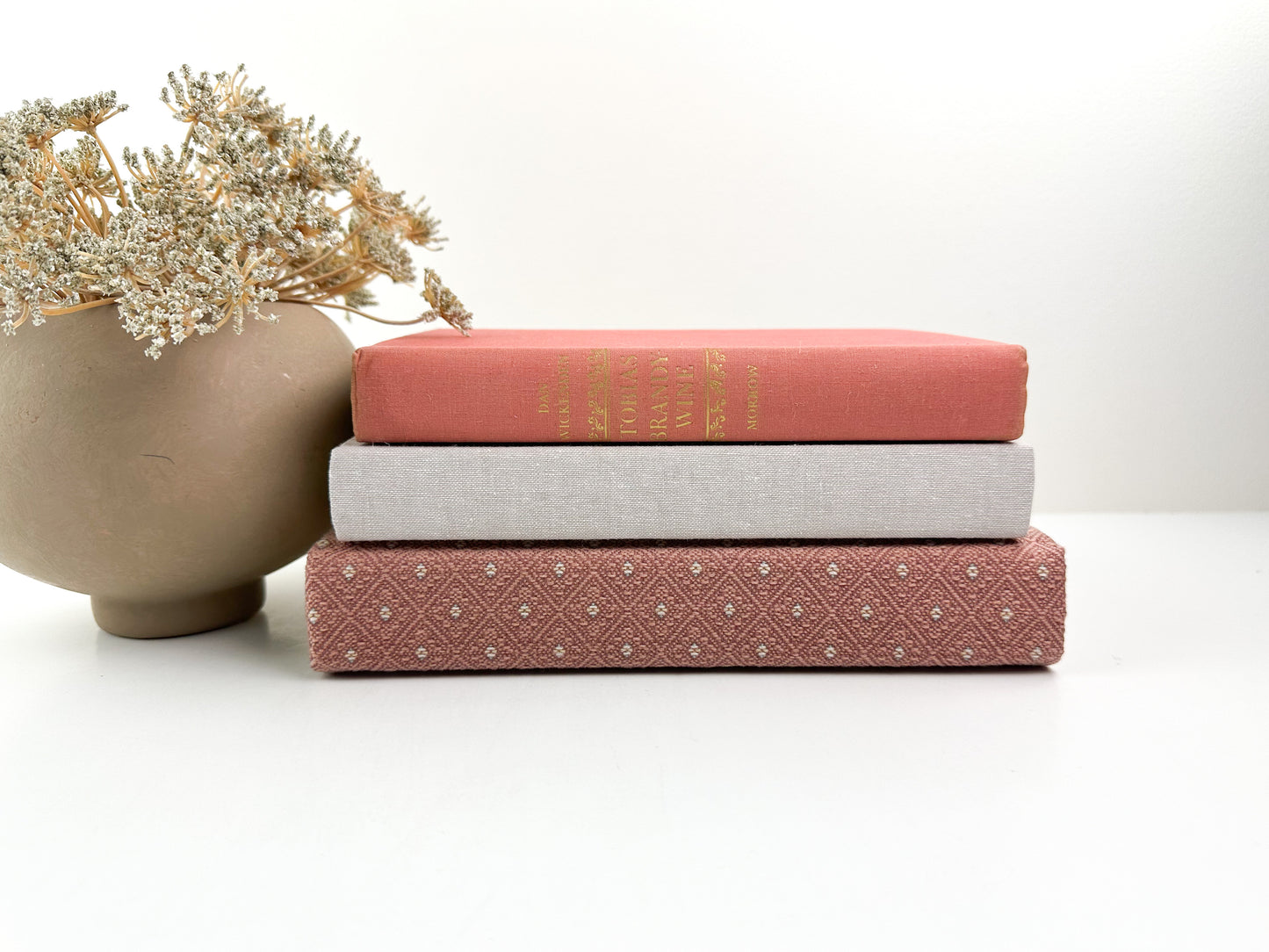 Fabric Covered Book Set