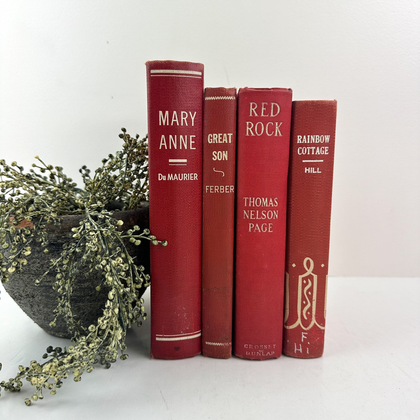 Red Old Books