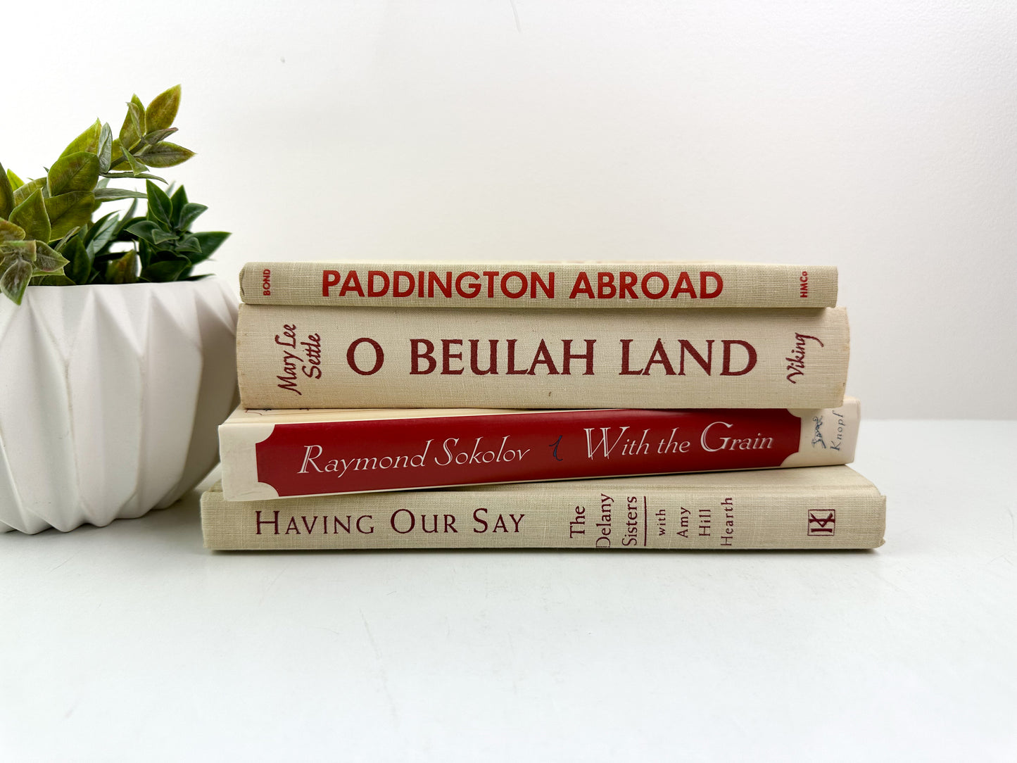Red Set of Books