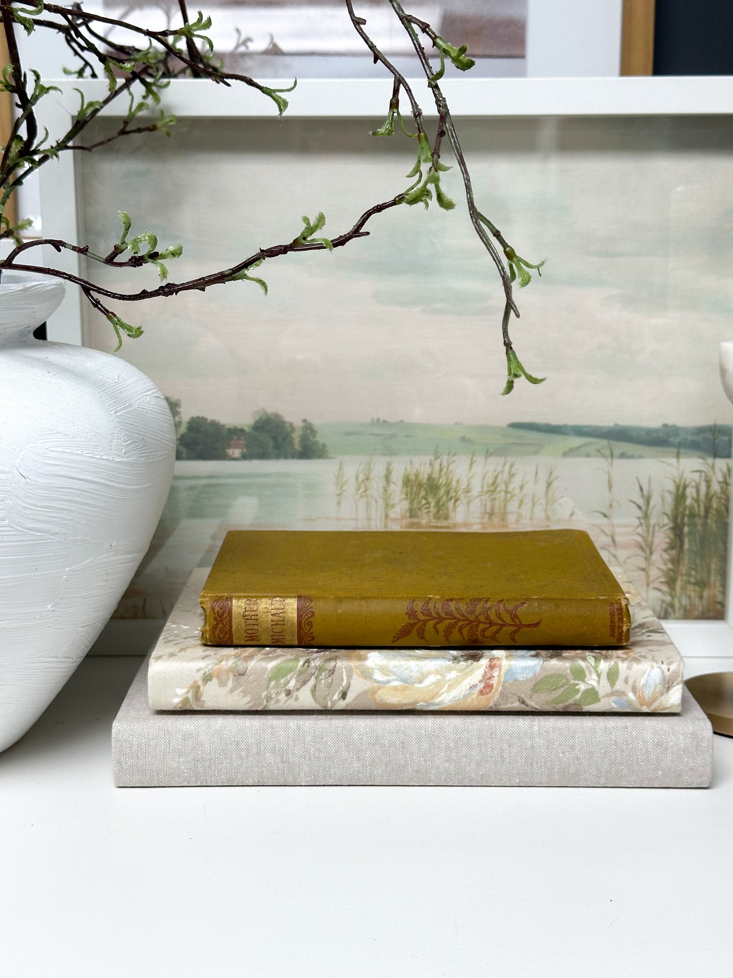 Yellow Decorative Books