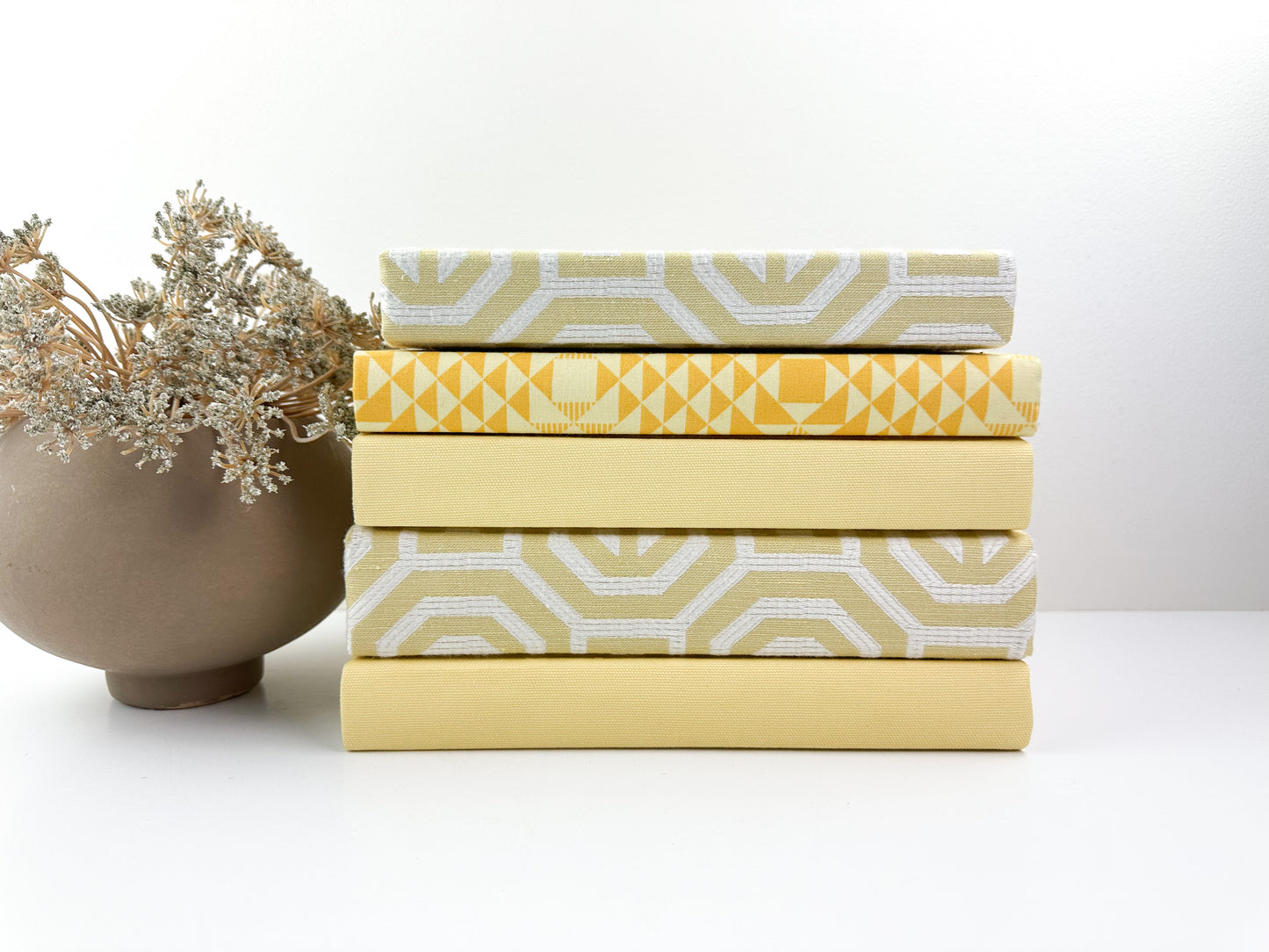 Yellow Books for Decor
