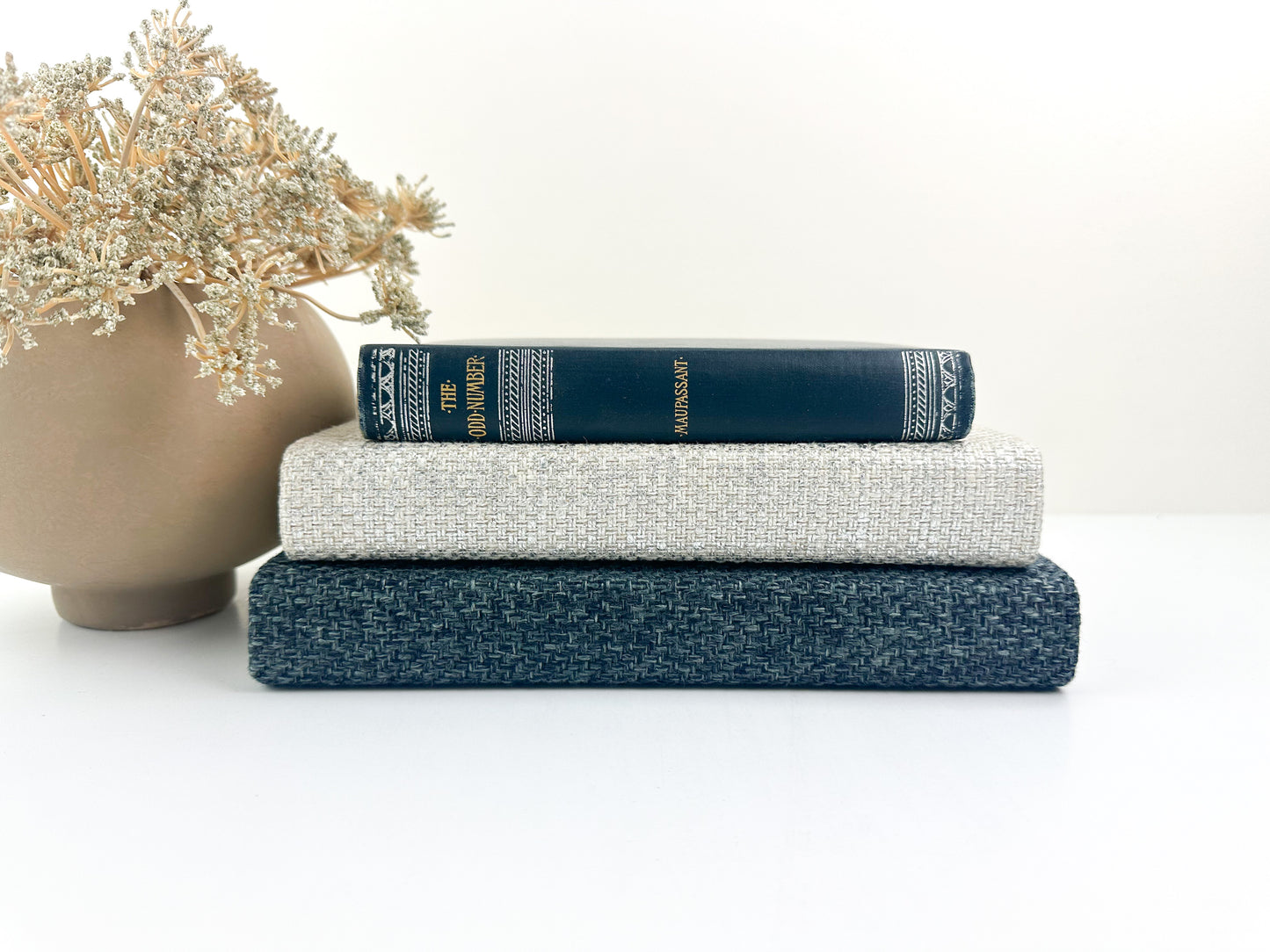 Blue Decorative Book Set