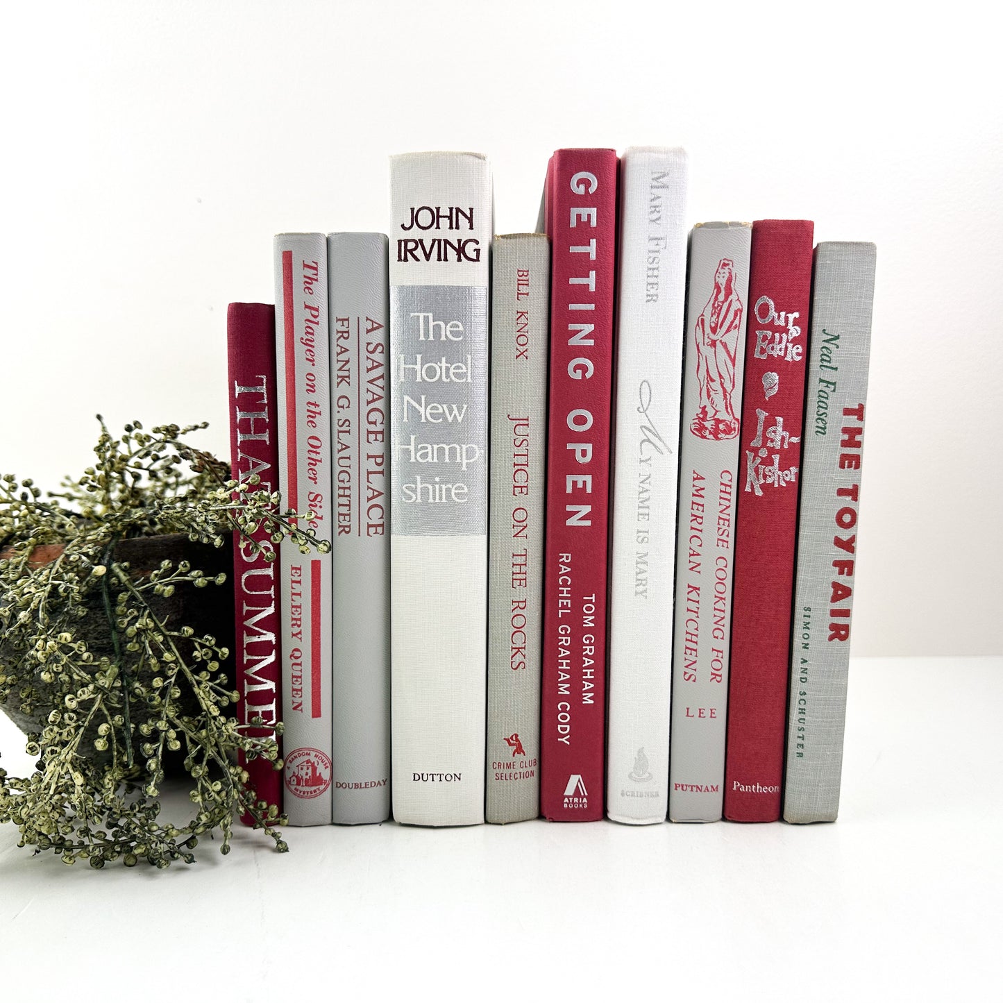 Books for Shelf Decor