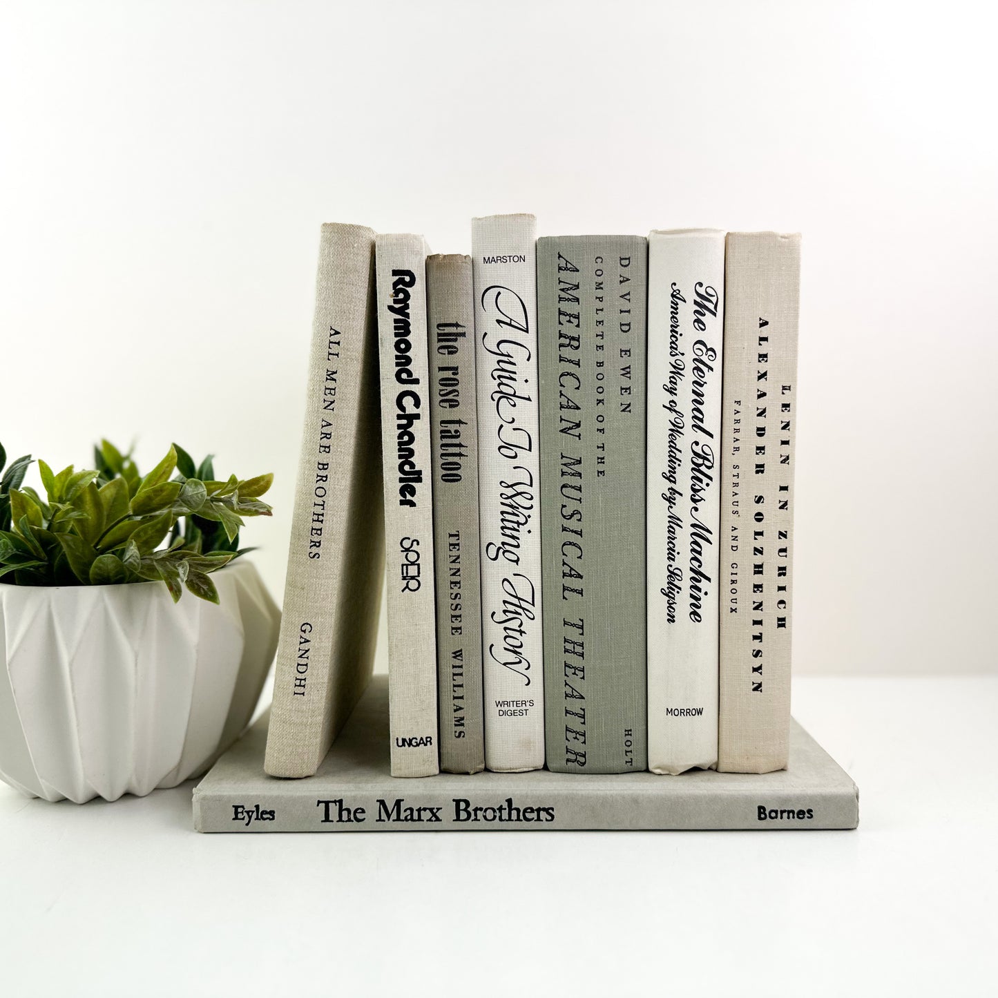 Neutral Books for Display