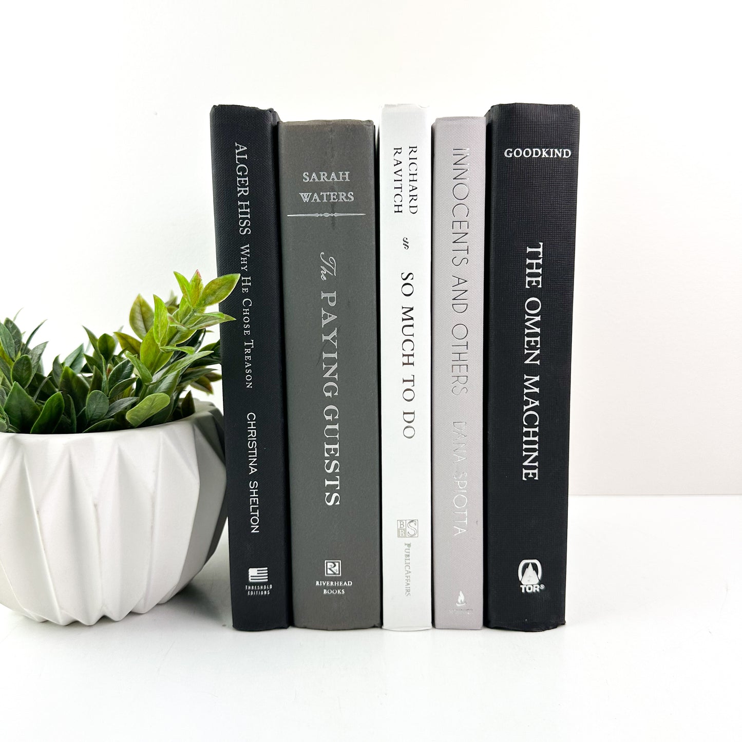Neutral Books for Home Decor