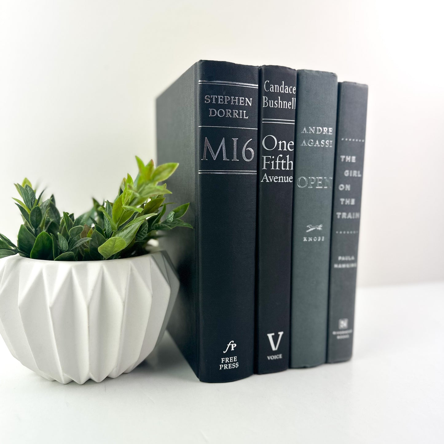Black and Gray Book Bundles