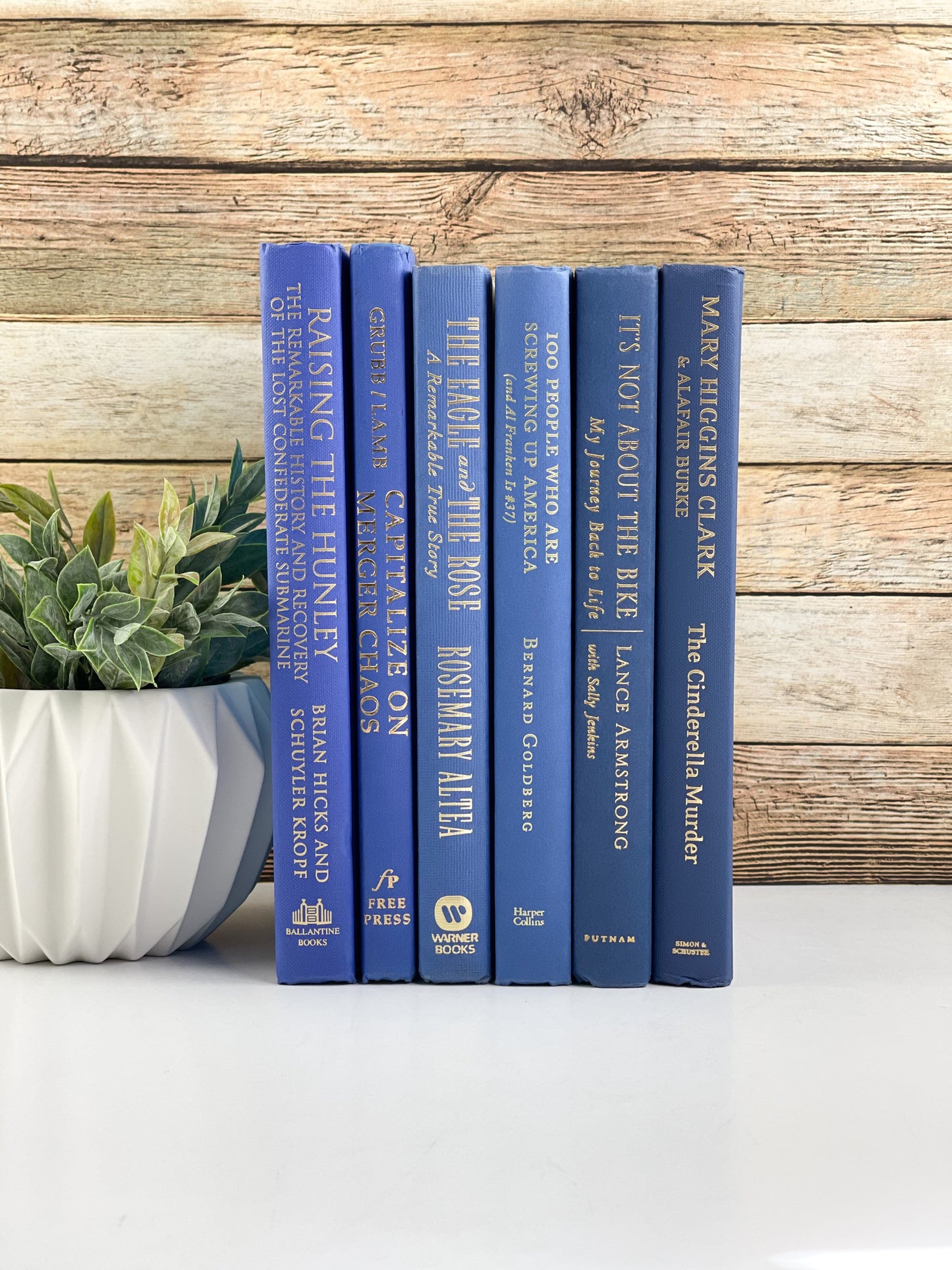 Blue Books for Decoration