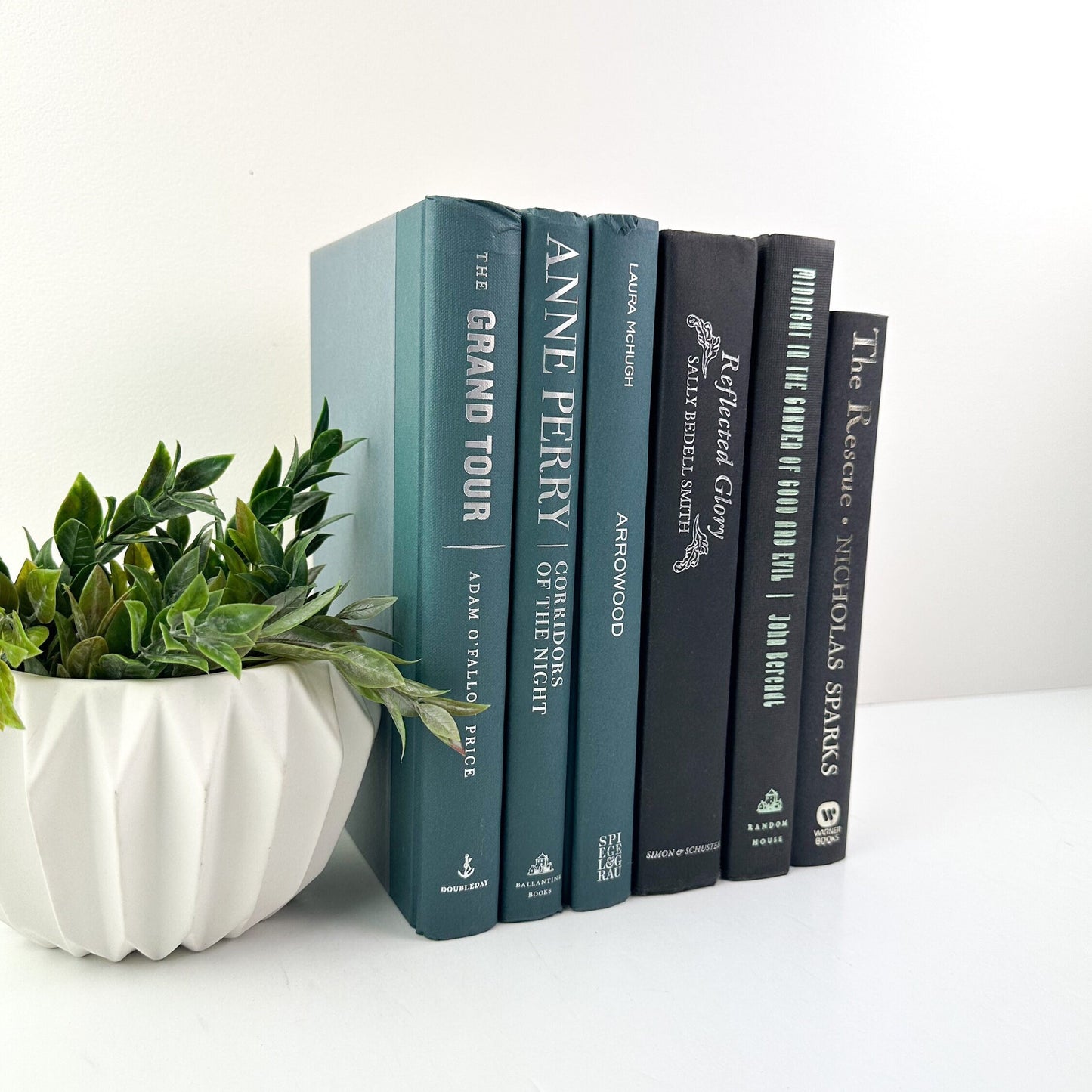 Black and Gray Decorative Book Set