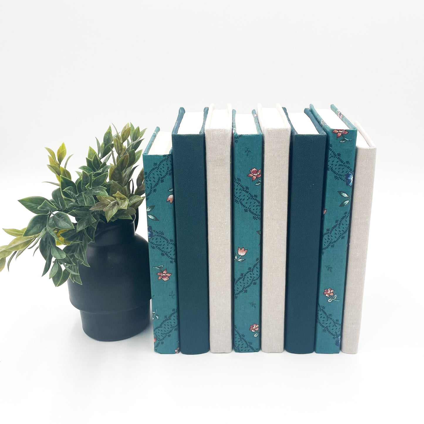 Shades of Blue Book Decor