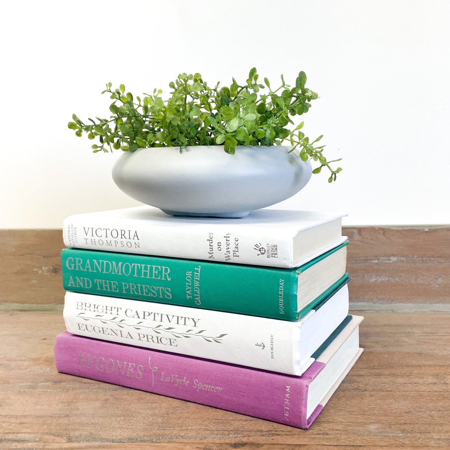 Colorful Decorative Books for Shelf Accents