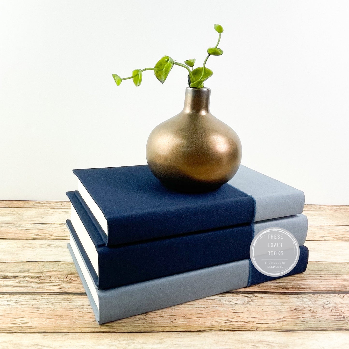Shades of Blue Books for Decor