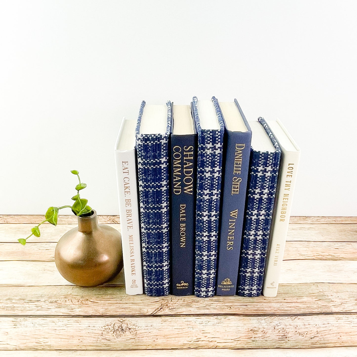 Modern Shelf Book Accents