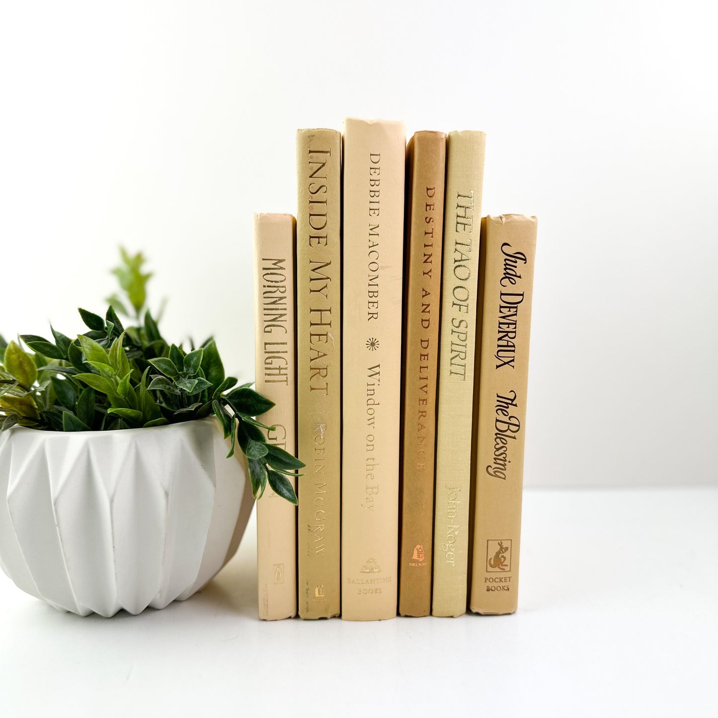 Light Yellow Set of Books