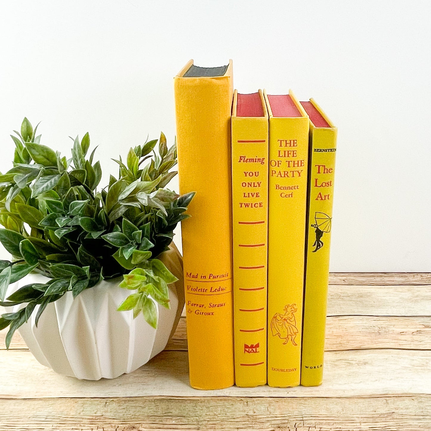 Red and Yellow Book Set