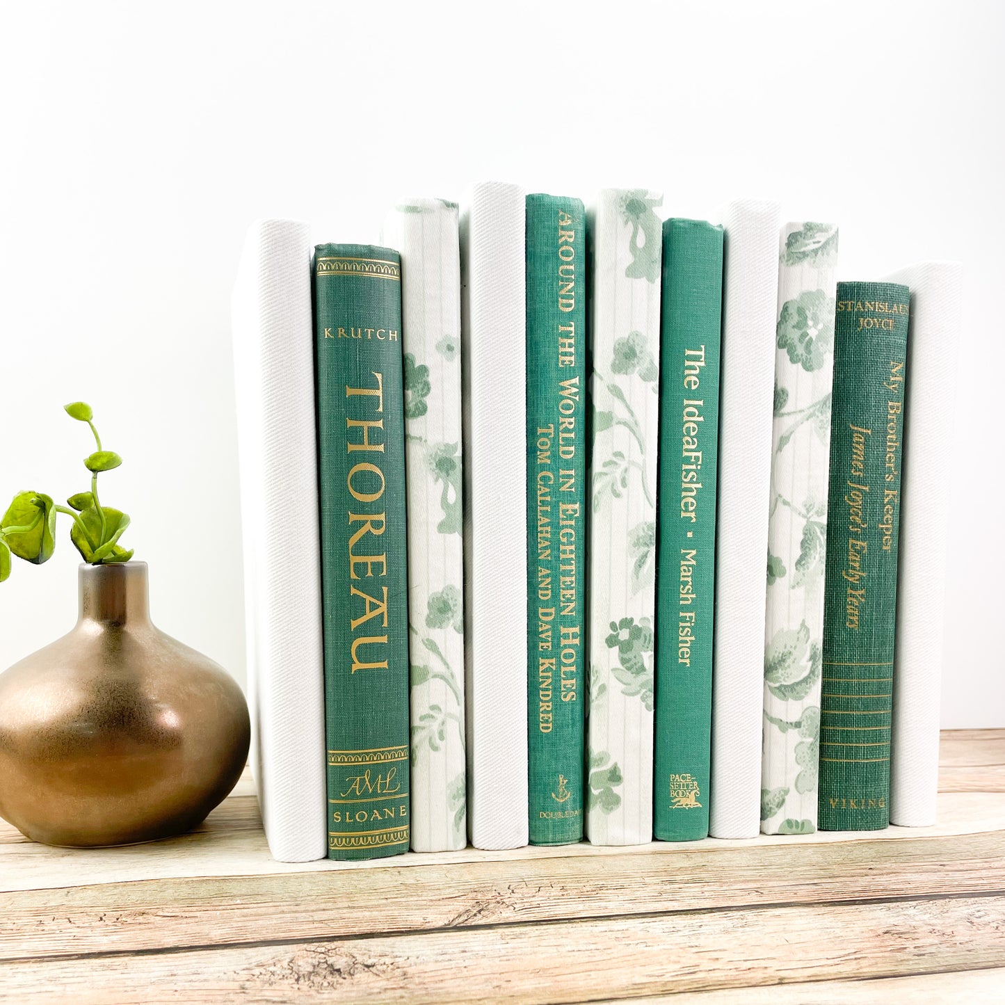 Green Floral Home Decor