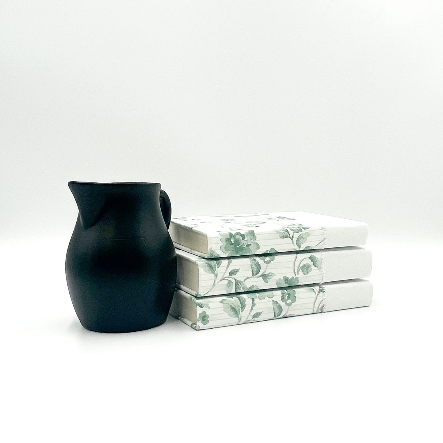 Green Floral Book Set