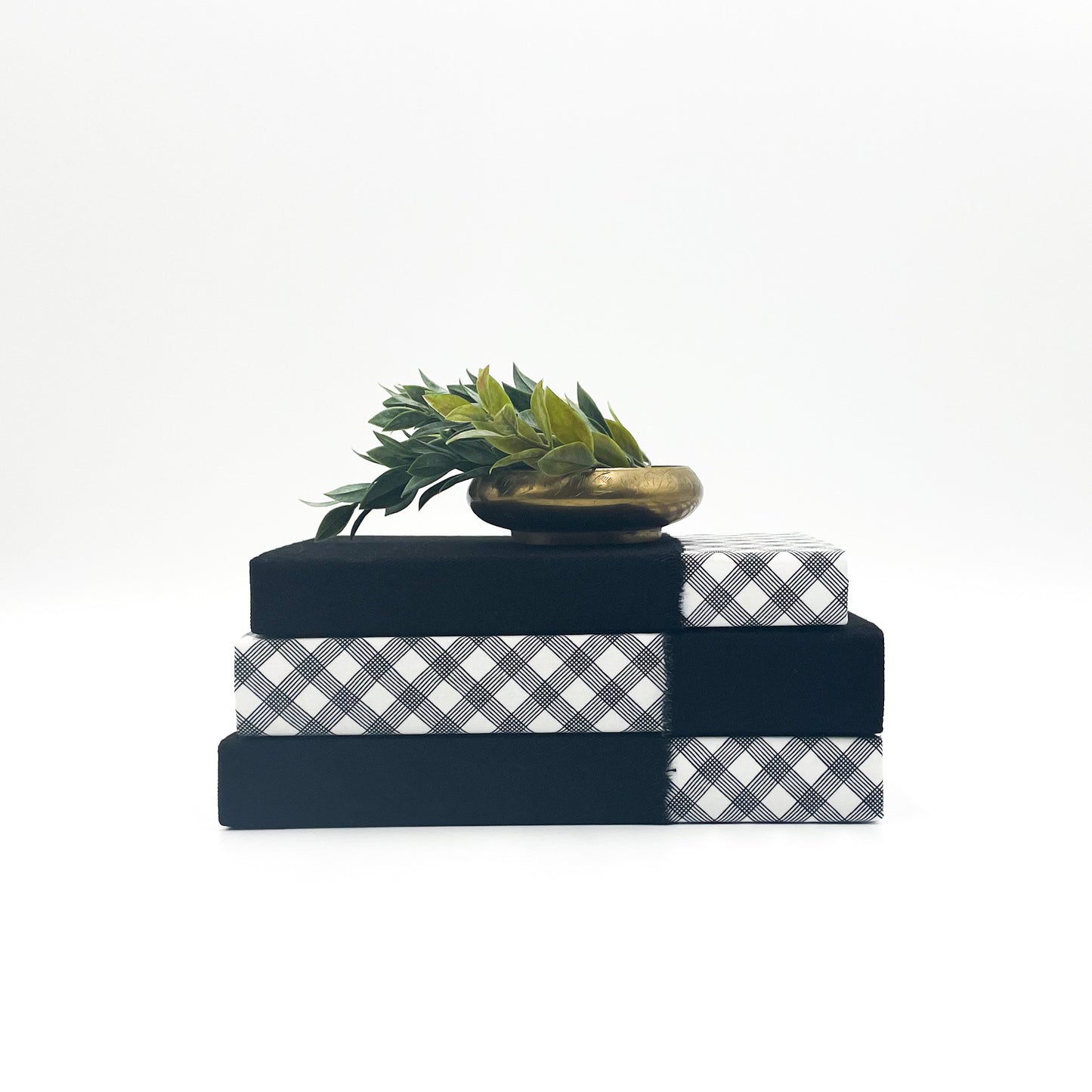 Black and White Classic Book Decor