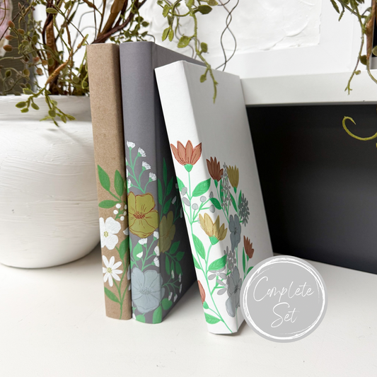 Floral Book Set