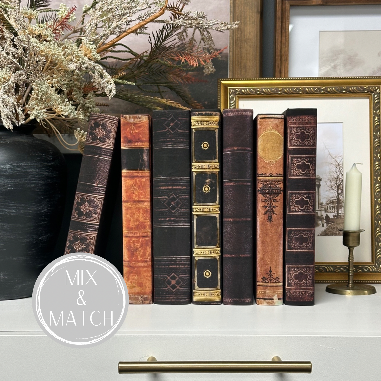 Vintage Books for Home Decor