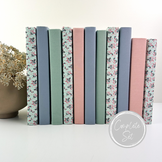 Fabric Covered Book Set