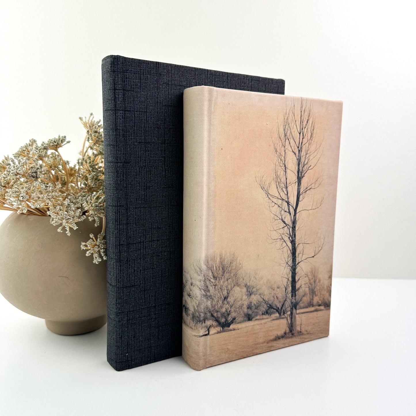 Motif Fabric Covered Book Set