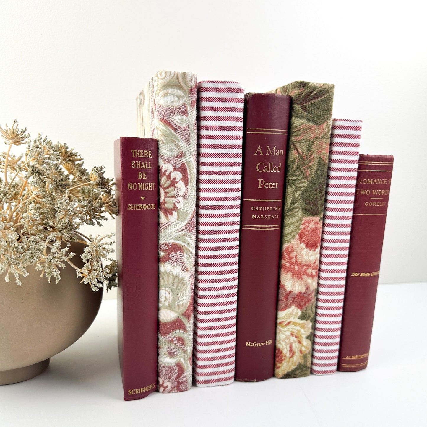 Red Decorative Books