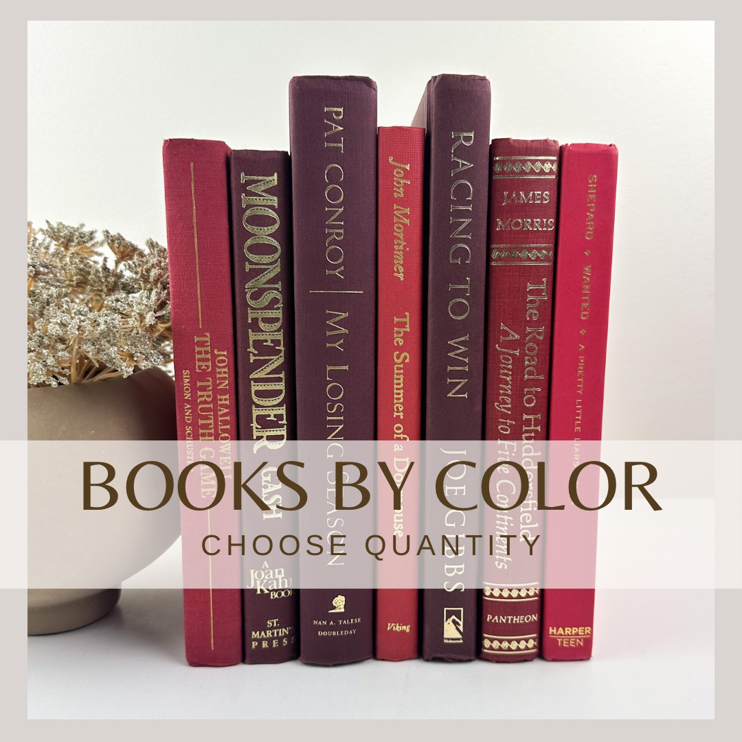 Books By Color- Red