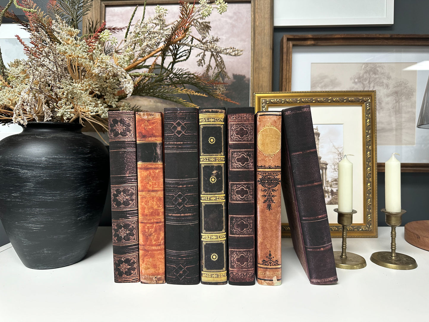 Vintage Inspired Wrapped Books- Build Your Set