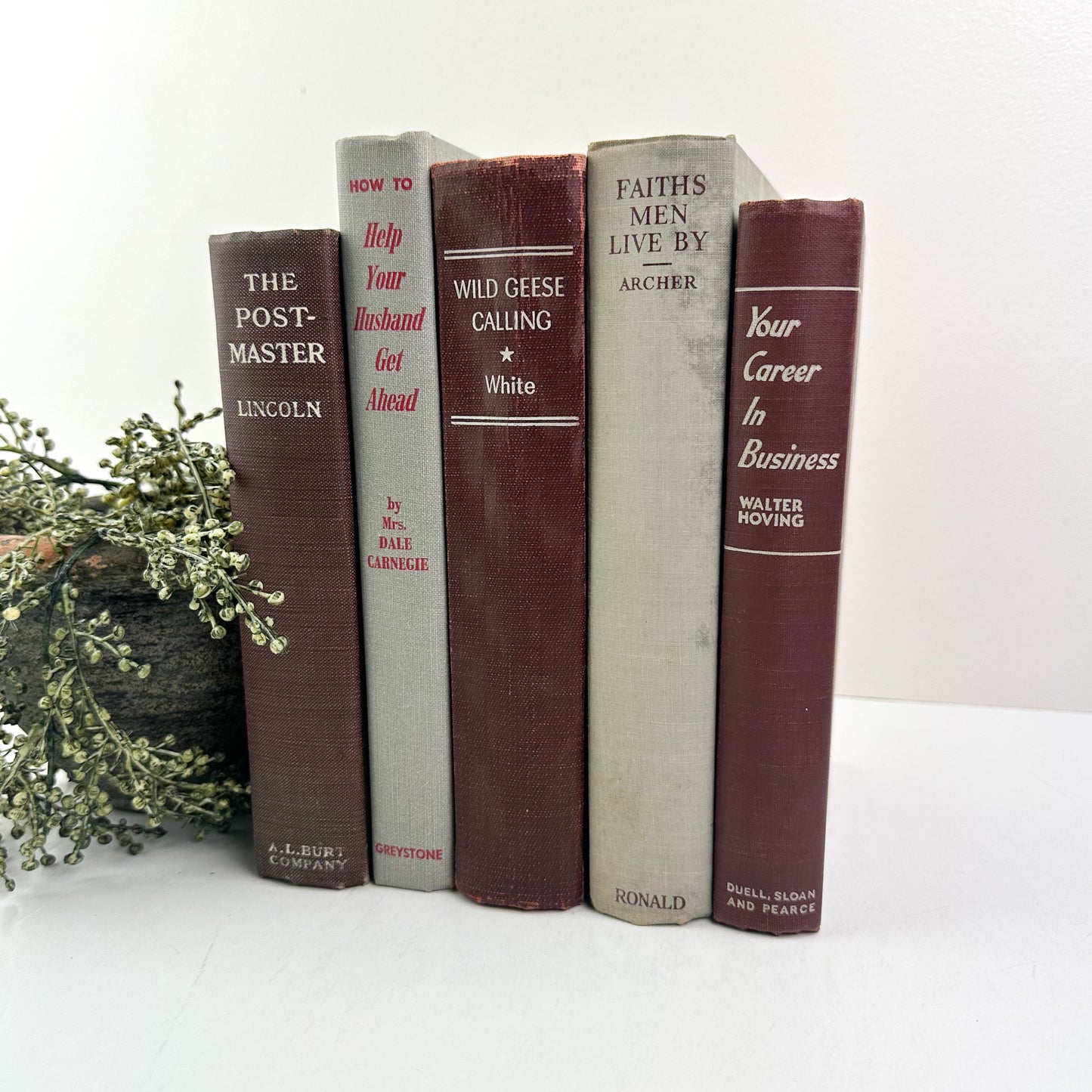 Red and Gray Book Bundle