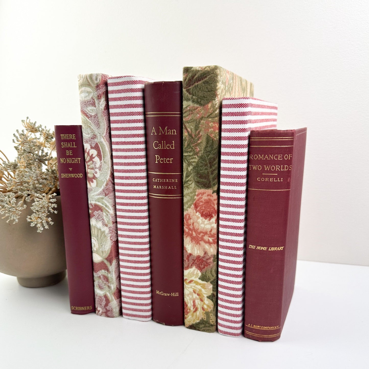 Red Decorative Books