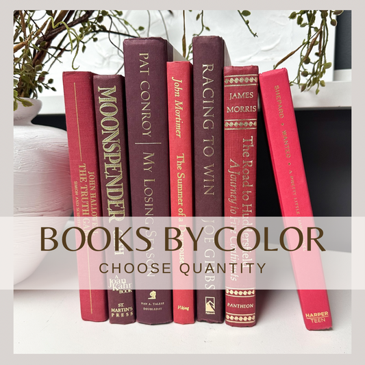 Books By Color- Red