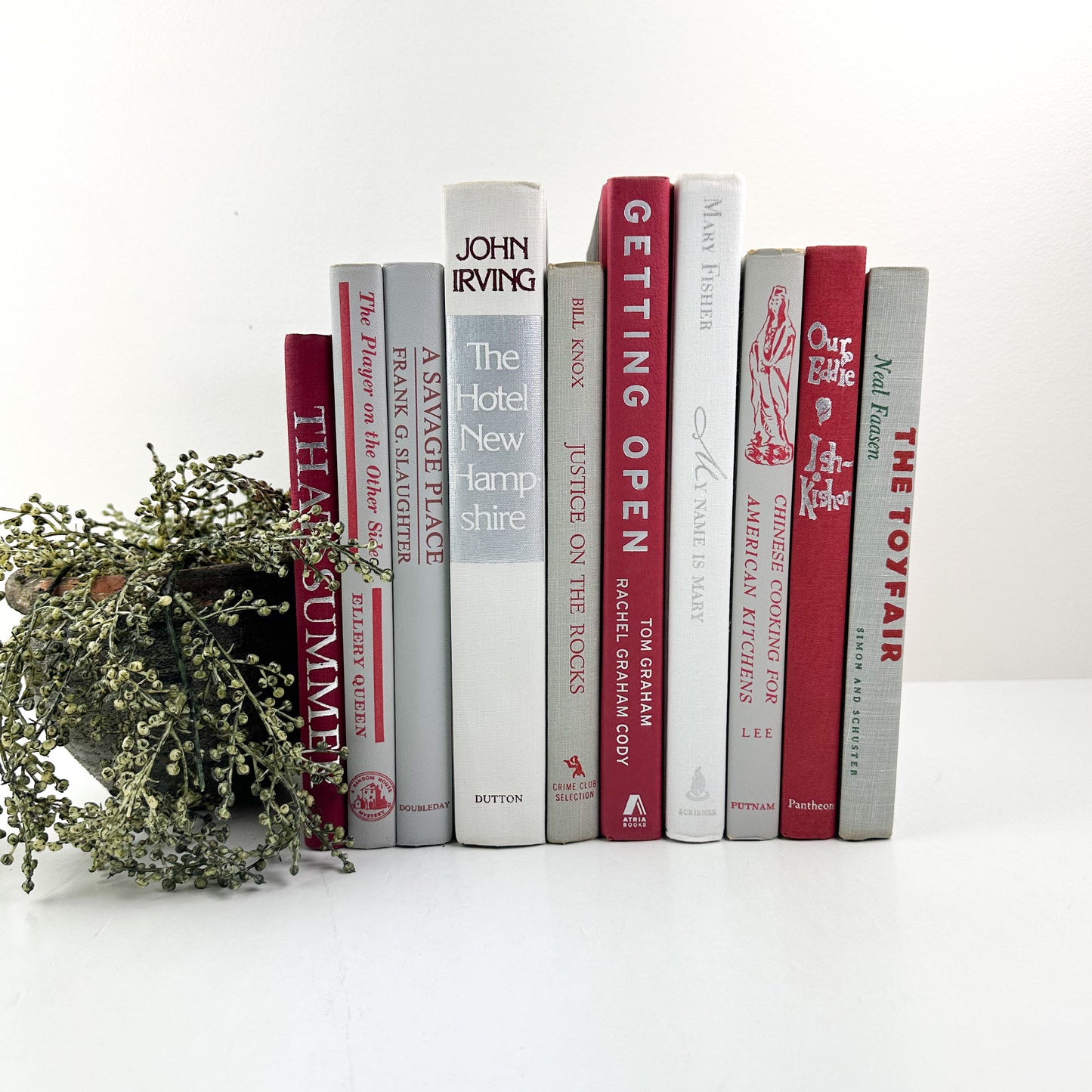 Books for Shelf Decor