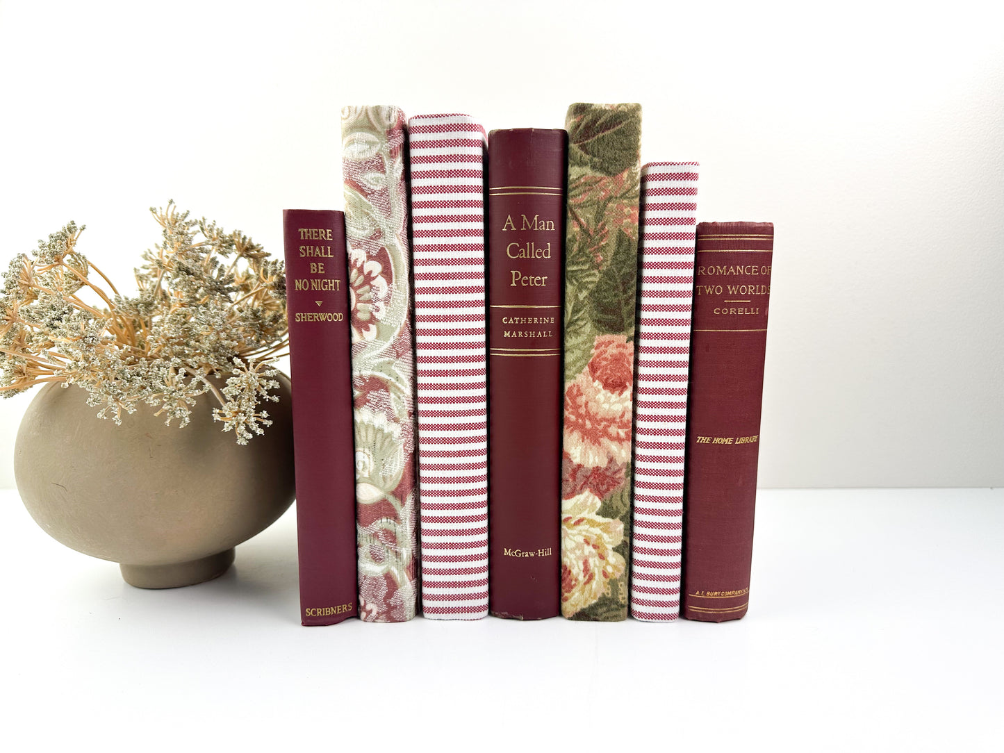 Red Decorative Books