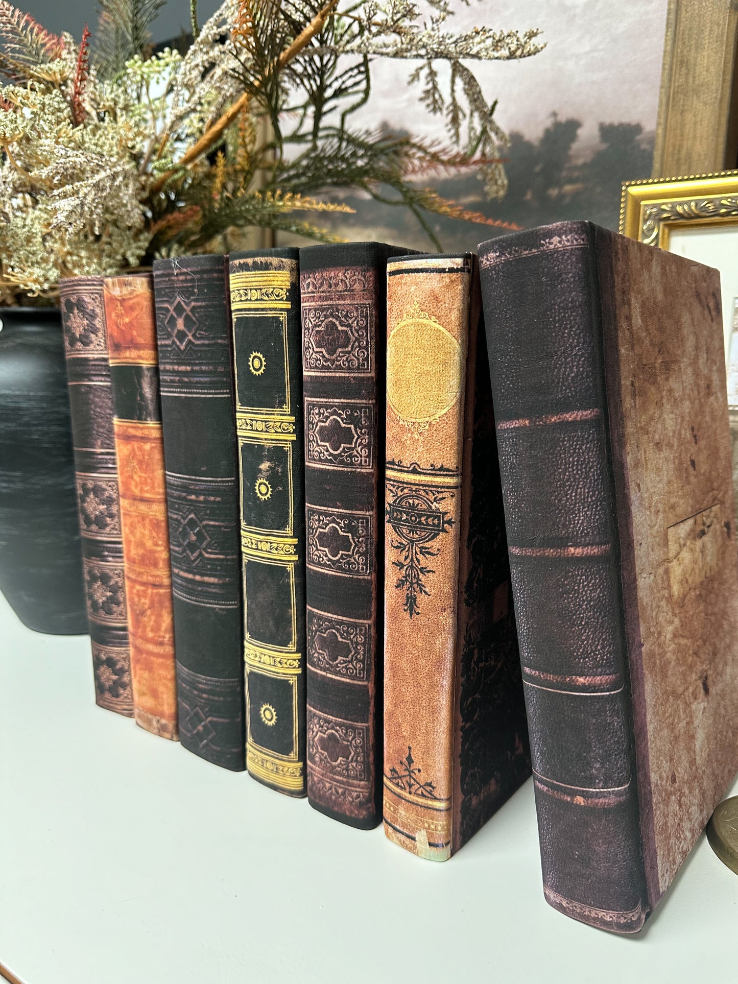 Vintage Inspired Wrapped Books- Build Your Set