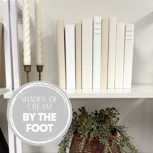 Shades of Cream- By the Foot