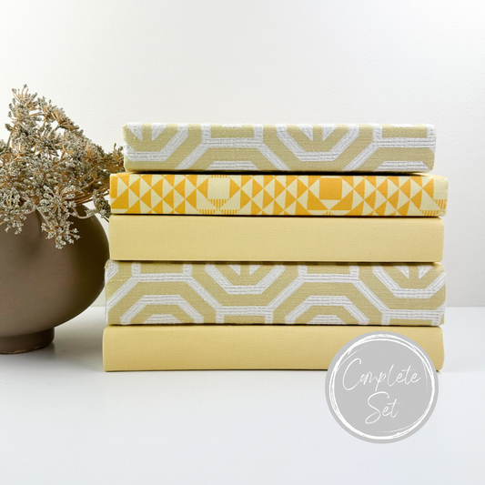 Yellow Books for Decor