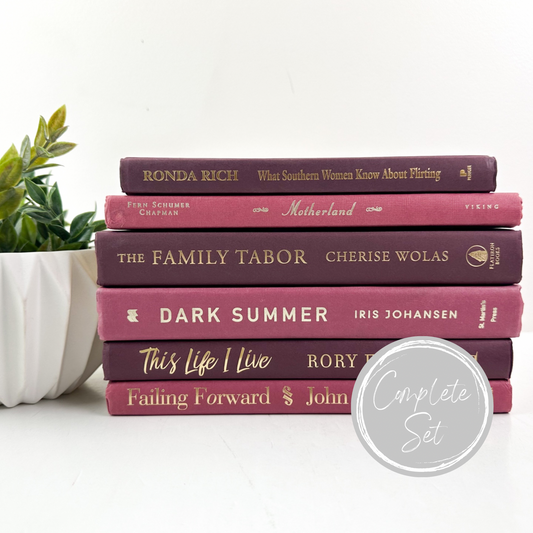 Maroon Vintage Books