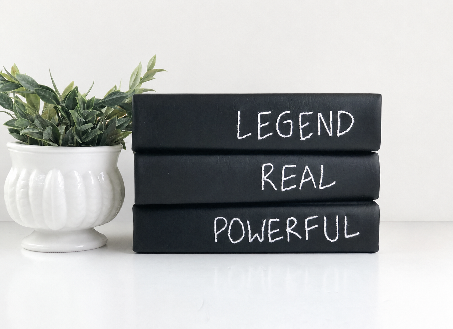 Embroidered Inspirational Books