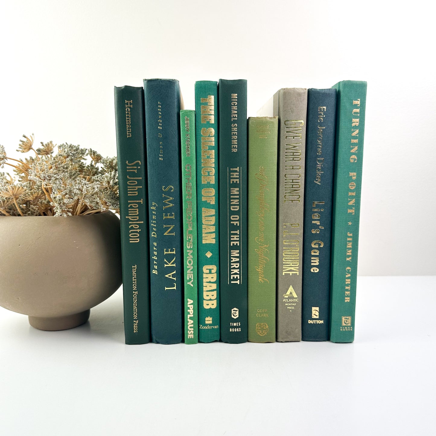 Books By Color- Green