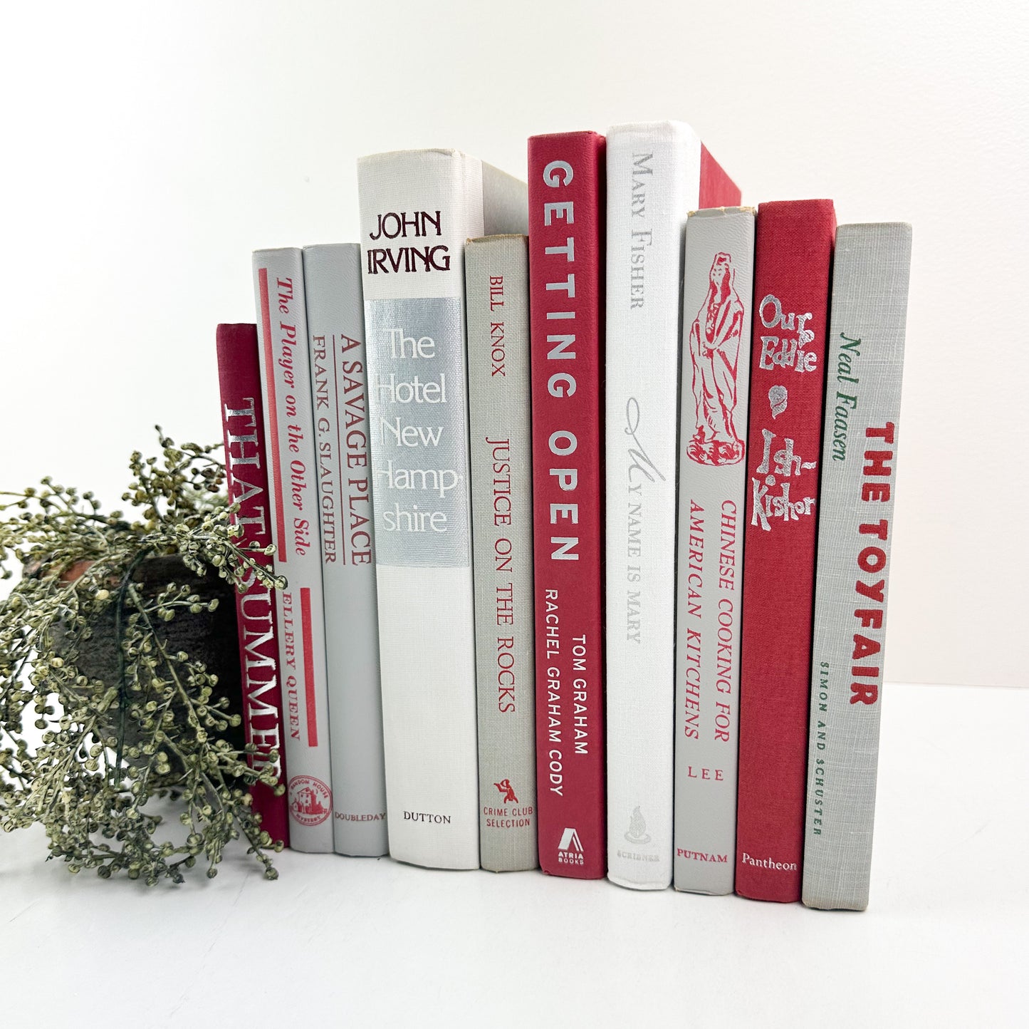 Books for Shelf Decor