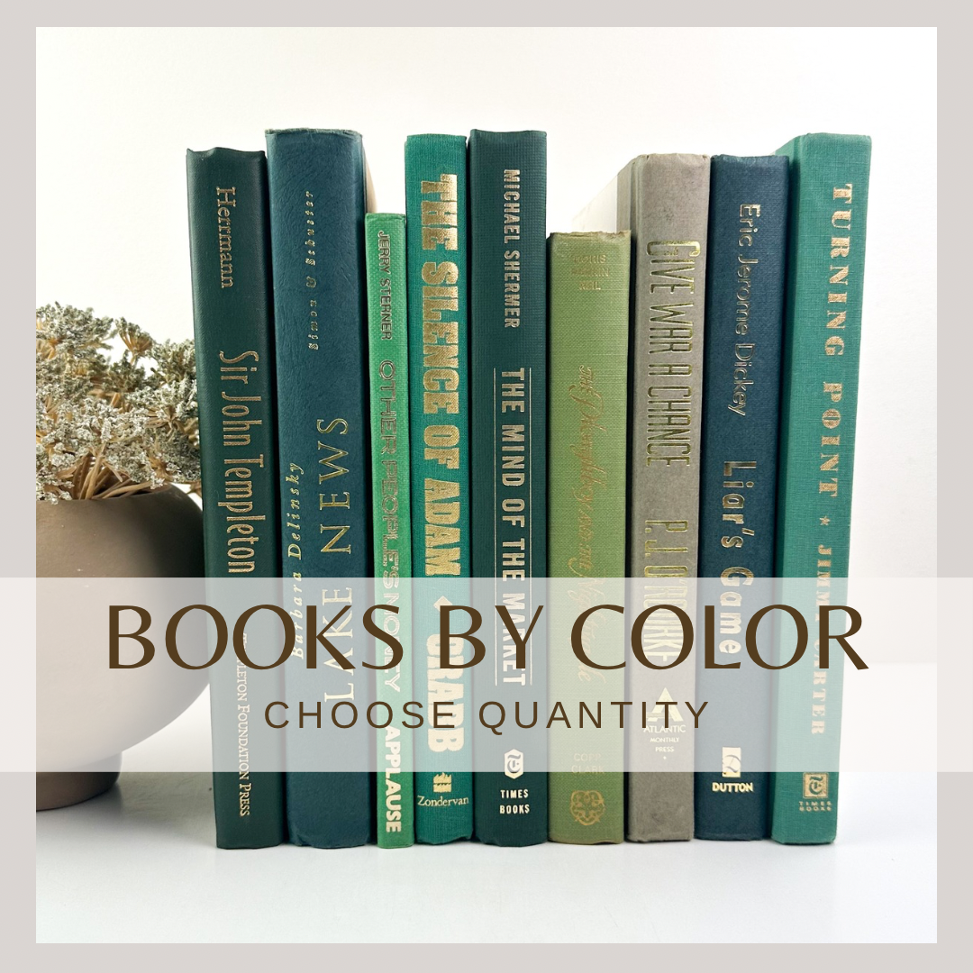 Books By Color- Green