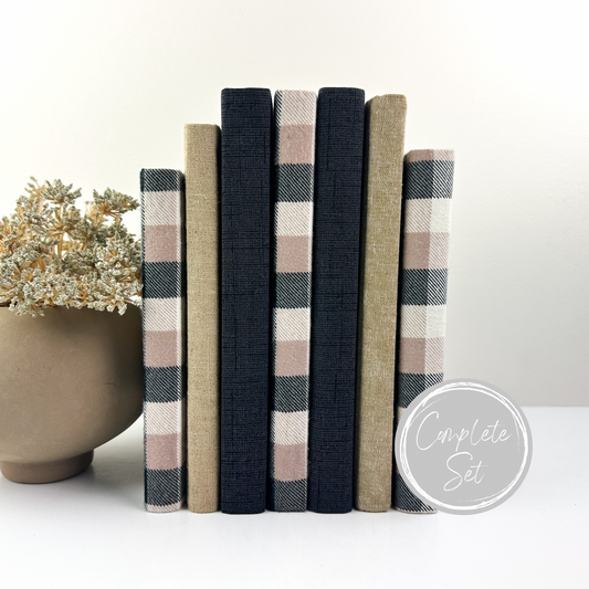 Fabric Covered Book Set