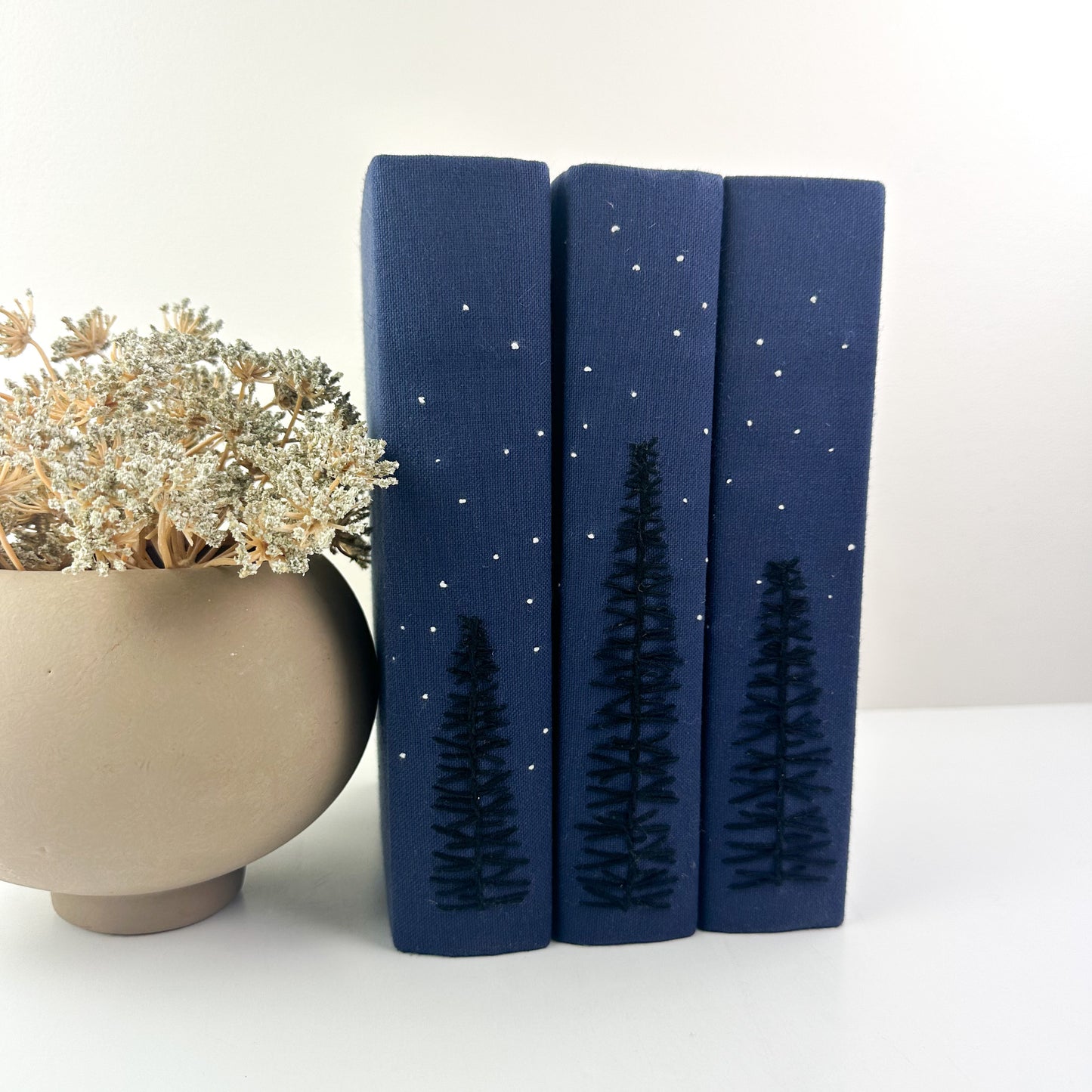 Embroidered Decorative Book Set