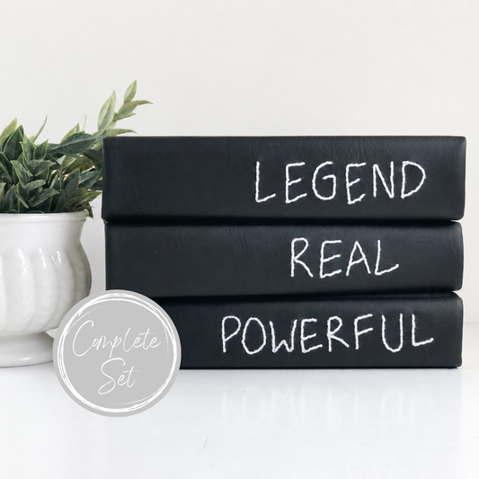 Embroidered Inspirational Books