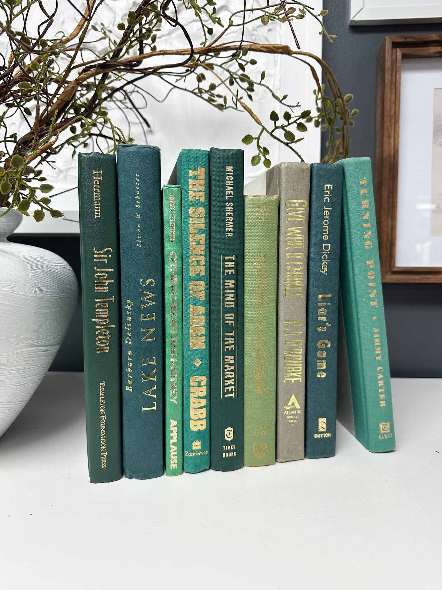 Books By Color- Green