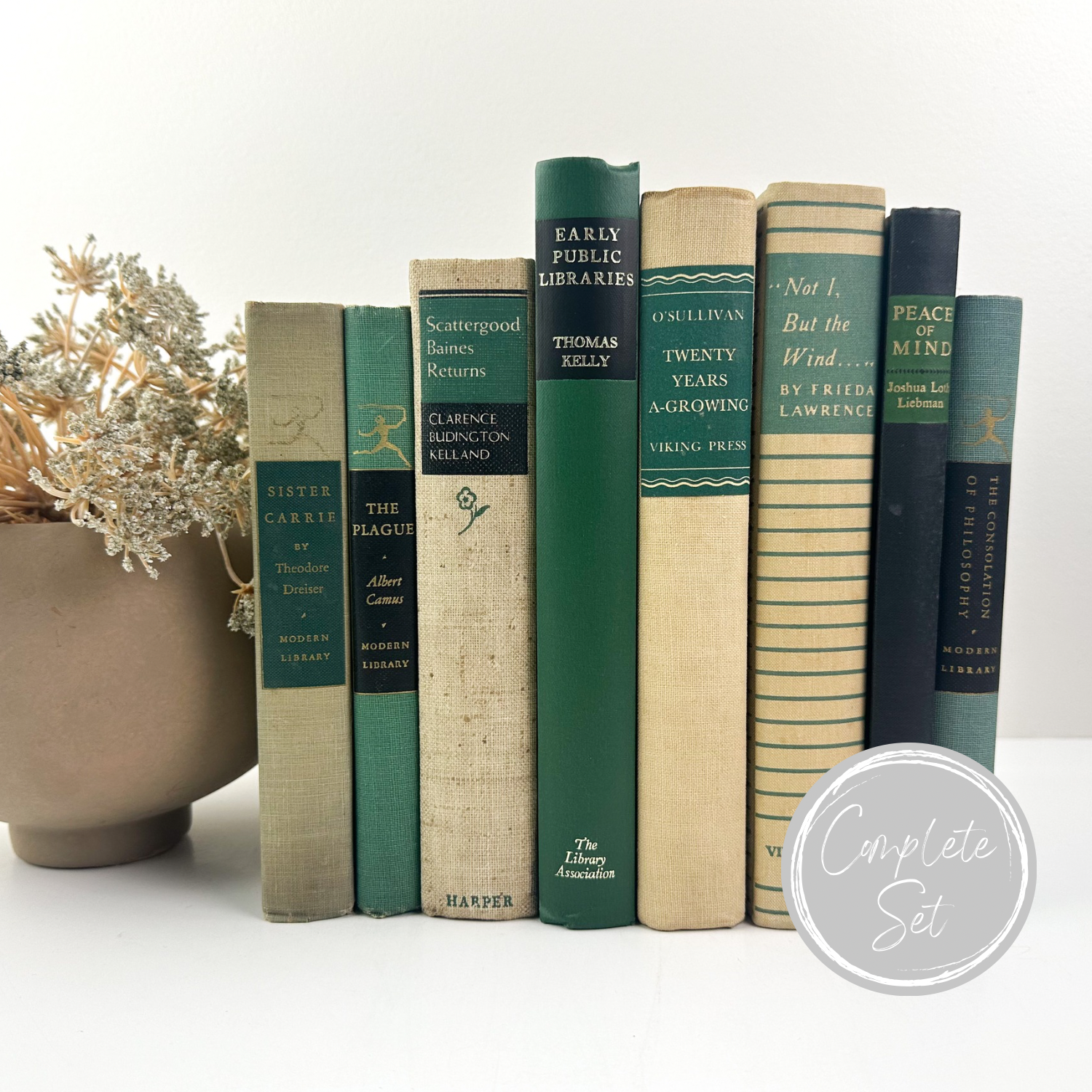 Decorative Book Set – Elements