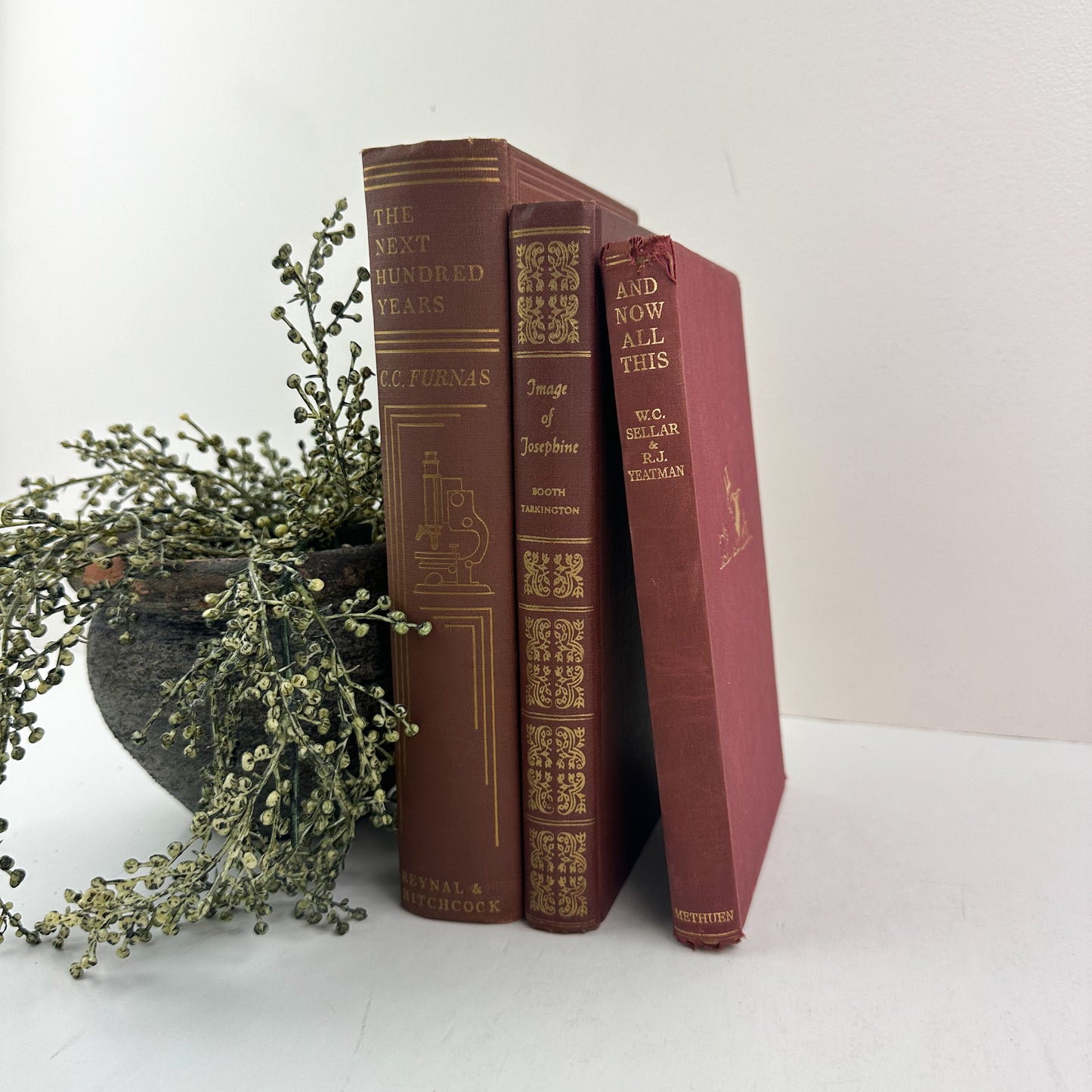 Classic Book Set for Home Staging