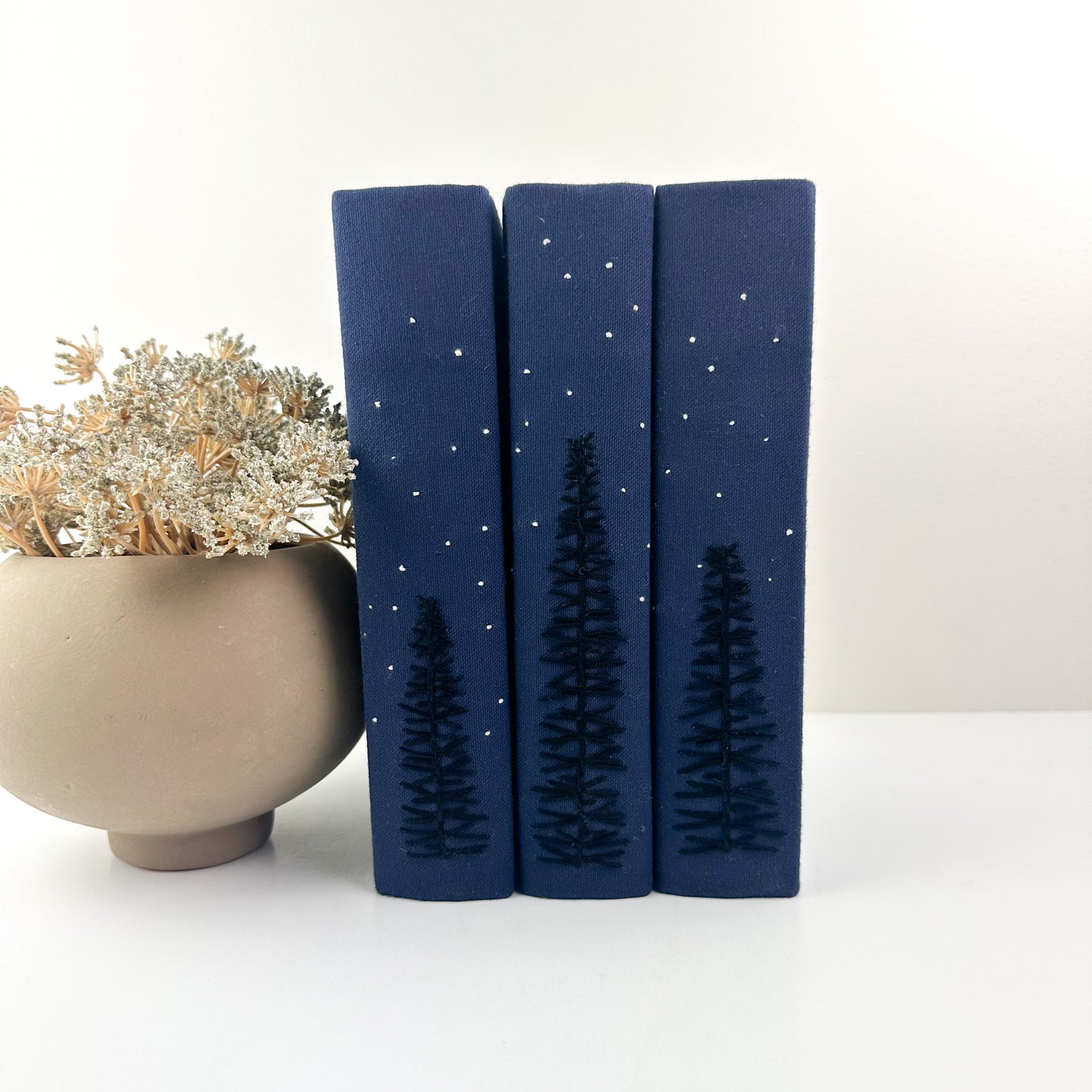 Embroidered Decorative Book Set