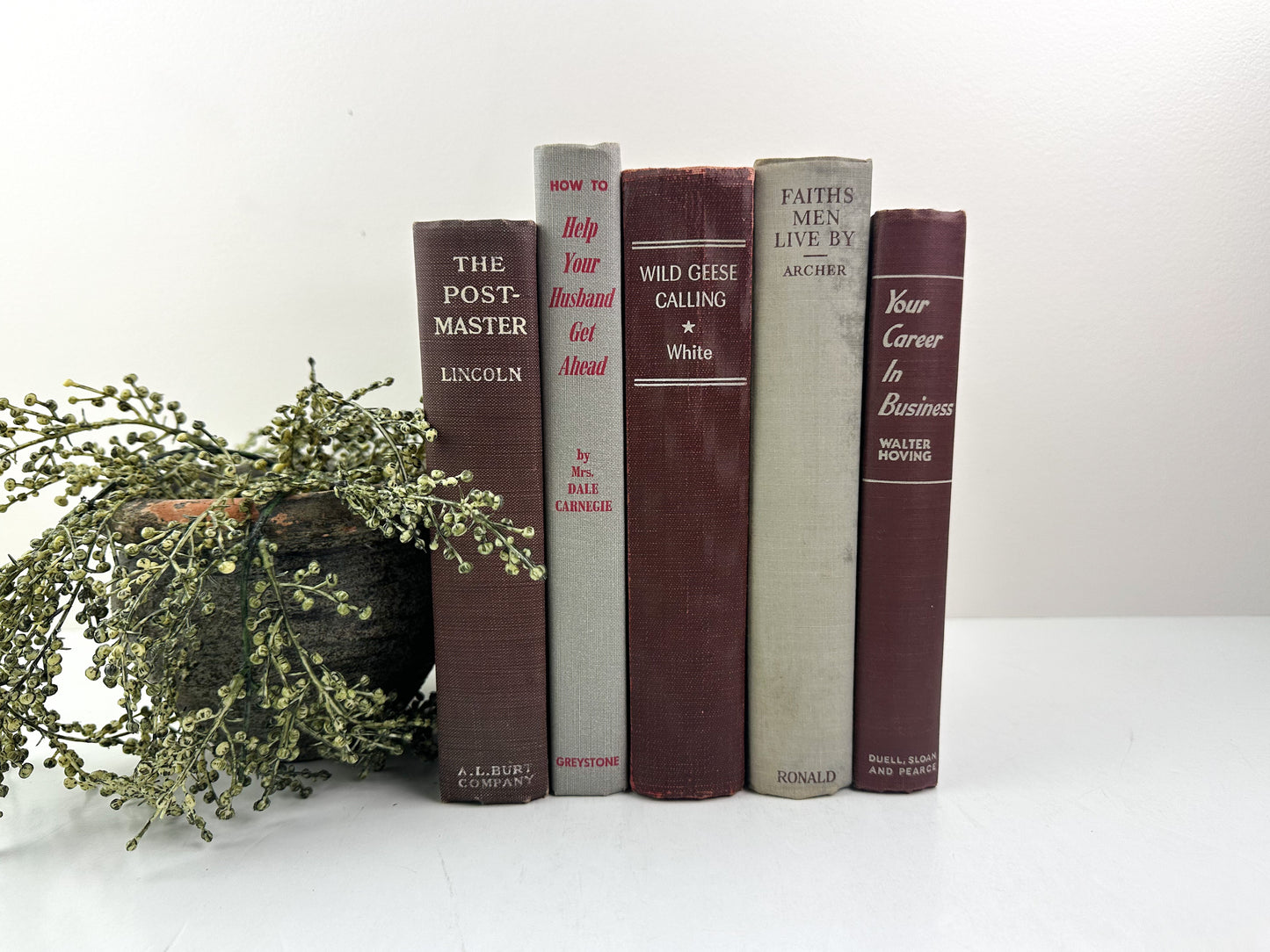 Red and Gray Book Bundle